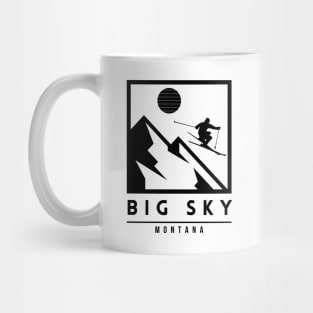 Big Sky Montana United States ski Mug